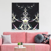 Blume Queen Leinwanddruck (Insitu (Wohnzimmer))