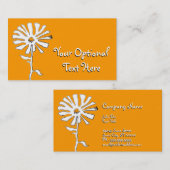 Blume quiggles visitenkarte (Vorne/Hinten)