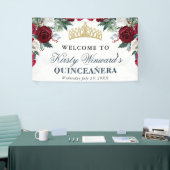Blume Quinceanera Banner (Messeveranstaltung)