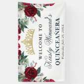 Blume Quinceanera Banner (Vertikal)