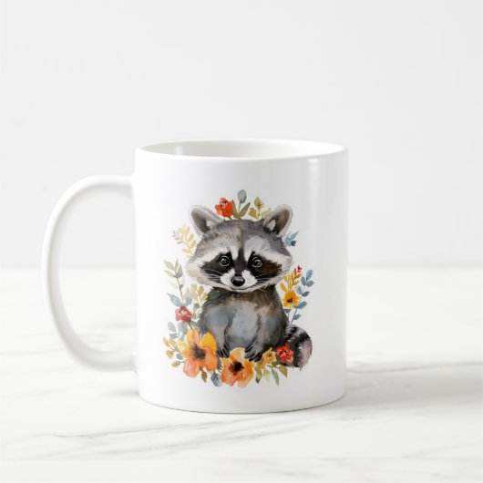 Blume Raccoon Kaffeetasse (Links)