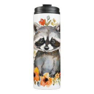 Blume Raccoon Thermosbecher