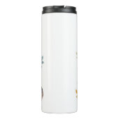 Blume Raccoon Thermosbecher (Rückseite)