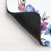Blume Rahmen-Rahmen-Blumenrahmen 2 Mousepad (Ecke)