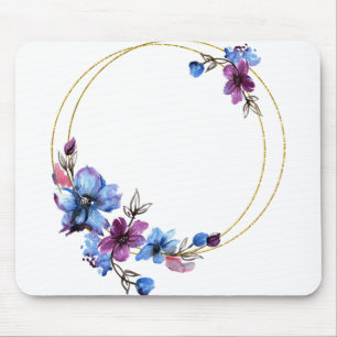 Blume Rahmen-Rahmen-Blumenrahmen 2 Mousepad