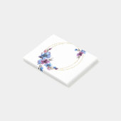 Blume Rahmen-Rahmen-Blumenrahmen 2 Post-it Klebezettel (angewinkelt)