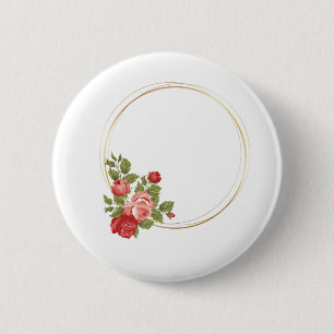 Blume Rahmen-Rahmenrahmen 3 Button