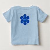 Blume Rain Kleinkinder und Säugling T - Shirt (Rückseite)