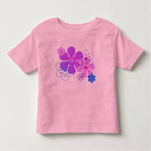 Blume Rain Kleinkinder und Säugling T - Shirt