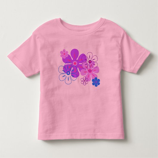 Blume Rain Kleinkinder und Säugling T - Shirt (Vorderseite)