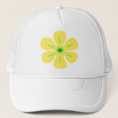 Blume Rain Tropical Trucker Hats Truckerkappe (Vorderseite)