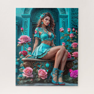 Blume, Rätsel, für Erwachsene, Puzzle