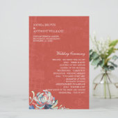 Blume Red Wedding Flat Programm (Stehend Vorderseite)