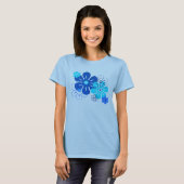 Blume Regen Tropical Gal's T - Shirt (Vorne ganz)