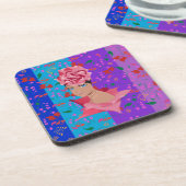 Blume Renewal Bright Floral Girl Untersetzer (Linke Seite)