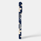 Blume-Rettro Case-Mate iPhone Hülle (Rückseite / Rechts)