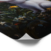 Blume Rieseneier-Poster Poster (Ecke)