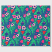 Blume Riso Geschenkpapier (Flach)