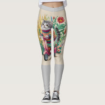Blume - Roller - Natur - Katze - whimsistisch