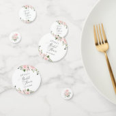 Blume, rosa Blume, Boho, Brautparty Konfetti (Gruppe)