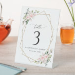 Blume, rosa Blume, Boho, Tischnummern Sockelschild<br><div class="desc">Fügen Sie Ihrem Brautparty eine persönliche Touch mit diesen stilvollen und unvergesslichen Party hinzu! Die Einrichtung besteht aus rot-rosa Blume,  Grünpflanzen und goldfarbenem Rahmen auf weißem Hintergrund.</div>