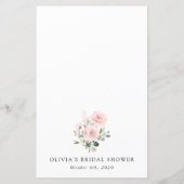 Blume, rosa Blume, Brautparty (Rückseite)