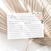 Blume, rosa Blume, Brautparty Rezept