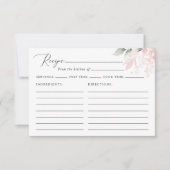 Blume, rosa Blume, Brautparty Rezept (Vorderseite)