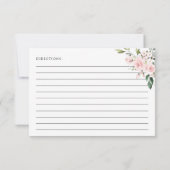 Blume, rosa Blume, Brautparty Rezept (Rückseite)