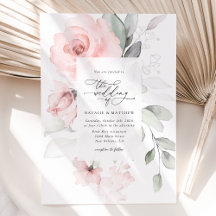 Blume, rosa Blume, Grünpflanzen, Hochzeit