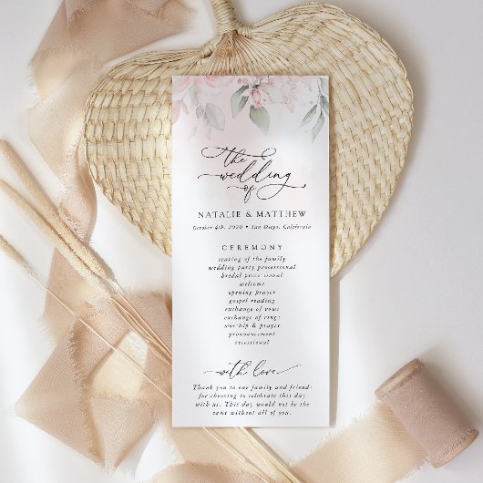 Blume, rosa Blume, Grünpflanzen, Hochzeitspro Programm