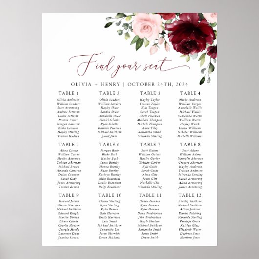 Blume, rosa Blume, Sitzdiagramm Poster (Vorne)