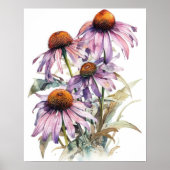 Blume Rosa Blütenfarben Art Print Poster (Vorne)