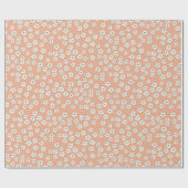 Blume Rosa Botanisches Geschenk Geschenkpapier (Flach)