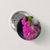 Blume rosa button (Vorne & Hinten)
