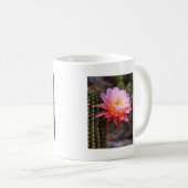 Blume Rosa Cereus Kaffeetasse (VorderseiteRechts)