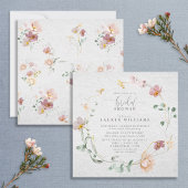 Blume Rosa Garten Rosa Brautparty Einladung
