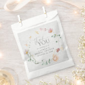 Blume Rosa Garten Rosa Brautparty Geschenktütchen (Ausgeschnitten)