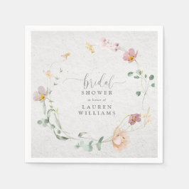 Blume Rosa Garten Rosa Brautparty Serviette