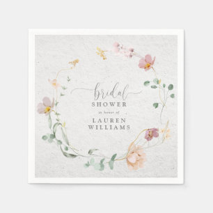 Blume Rosa Garten Rosa Brautparty Serviette