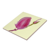Blume Rosa Magnolia Fliese (Seite)