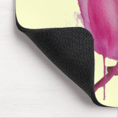 Blume Rosa Magnolia Mousepad (Ecke)