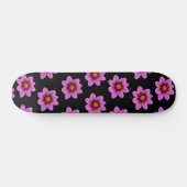 Blume Rosa Nordwestkosmos Skateboard (Horizontal)