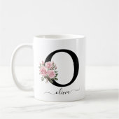Blume Rosa Rosen Tasse (Links)