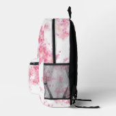 Blume Rosa Sammlung für jeden Stil und jedes Alter Bedruckter Rucksack (Rechts)