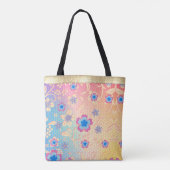 Blume rosa tasche (Rückseite)