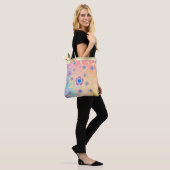 Blume rosa tasche (Am Model)