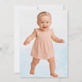 Blume Rosa tropischer Wildwald Geburtstag Einladung (Rückseite)