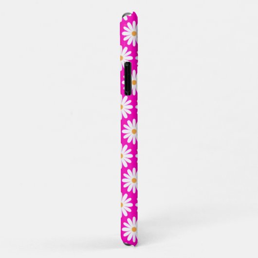 Blume Rosa und Weiße Daisy Case-Mate iPhone Hülle (Hinten/Rechts)