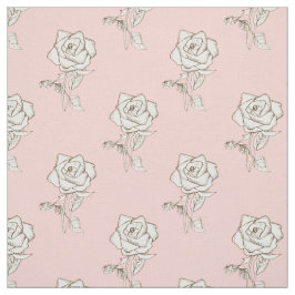 Blume Rose Baby Pink Pasta Blush Stoff